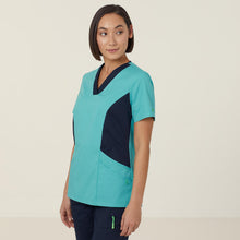 Load image into Gallery viewer, NNT Women&#39;s Next-Gen Antibacterial Active Nightingale Scrub Top - Mint - Scrubs
