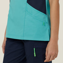 Load image into Gallery viewer, NNT Women&#39;s Next-Gen Antibacterial Active Nightingale Scrub Top - Mint - Scrubs
