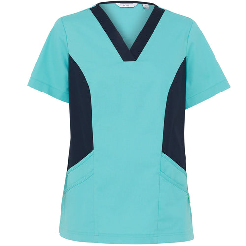 NNT Women's Next-Gen Antibacterial Active Nightingale Scrub Top - Mint - Scrubs