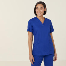 Load image into Gallery viewer, NNT Women&#39;s Next-Gen Antibacterial Active Florence Scrub Top - Cobalt - Scrubs
