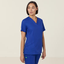 Load image into Gallery viewer, NNT Women&#39;s Next-Gen Antibacterial Active Florence Scrub Top - Cobalt - Scrubs
