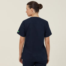 Load image into Gallery viewer, NNT Women&#39;s Next-Gen Antibacterial Active Florence Scrub Top - Midnight - Scrubs
