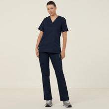 Load image into Gallery viewer, NNT Women&#39;s Next-Gen Antibacterial Active Florence Scrub Top - Midnight - Scrubs
