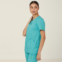 Load image into Gallery viewer, NNT Women&#39;s Next-Gen Antibacterial Active Florence Scrub Top - Mint - Scrubs
