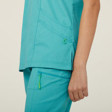 Load image into Gallery viewer, NNT Women&#39;s Next-Gen Antibacterial Active Florence Scrub Top - Mint - Scrubs
